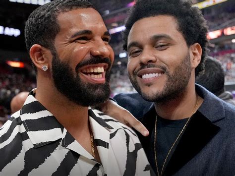 The Weeknd & Drake Party in Vegas Together for Abel's 32nd Birthday