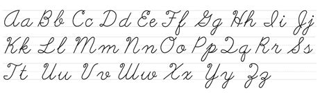 Cursive All Letters | AlphabetWorksheetsFree.com