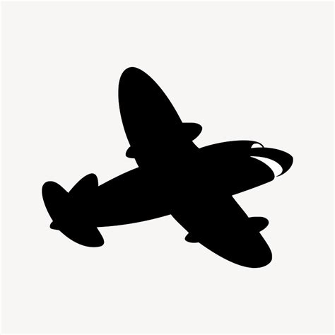 Cartoon Plane Silhouette Images | Free Photos, PNG Stickers, Wallpapers ...