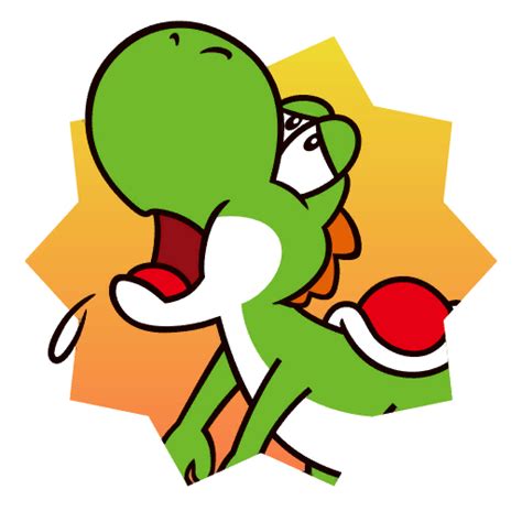 Yoshi What Sticker Mario Party - Pack of 10 - Stickers by Zee Guru