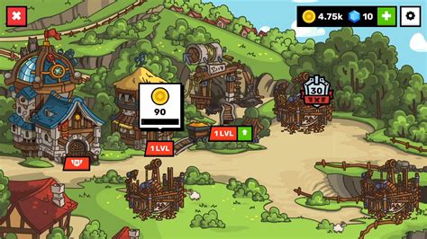 Download game Towerlands - strategy of tower defense for Android free | 9LifeHack.com