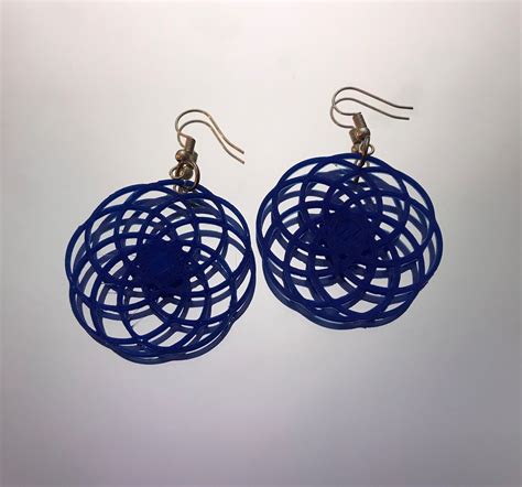 3D Printed Earrings - Etsy