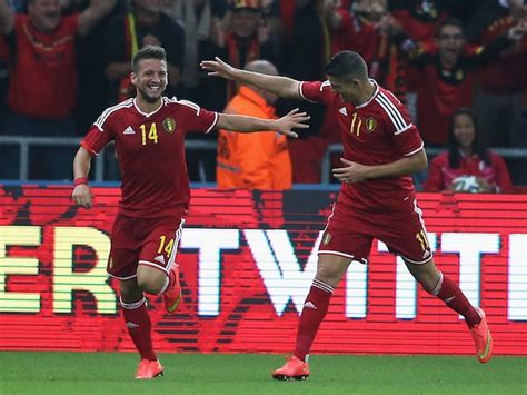 Result: Dries Mertens, Axel Witsel on target for Belgium - Sports Mole