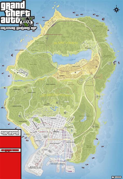 Collectible Locations Guide - Grand Theft Auto V - Neoseeker