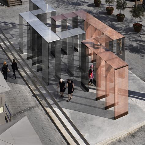 "Two Lines" installation by David Chipperfield Architects provides new ...