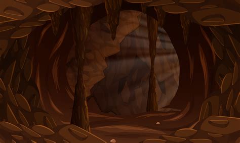 Cartoon Cave Background