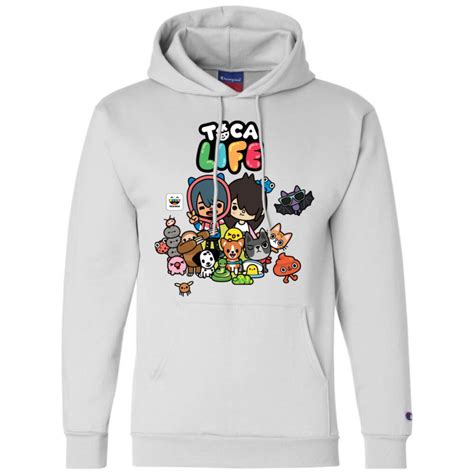 Custom Toca Boca Toca Boca 2021 Toca Life World Champion Hoodie By ...