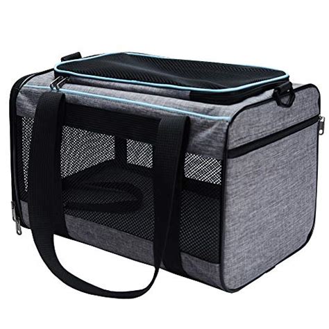 Petseek Extra Large Cat Carrier Soft Sided Folding Small Medium Dog Pet ...