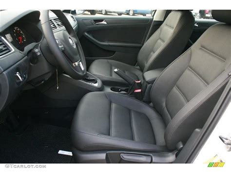 Titan Black Interior 2011 Volkswagen Jetta SE Sedan Photo #42292593 ...