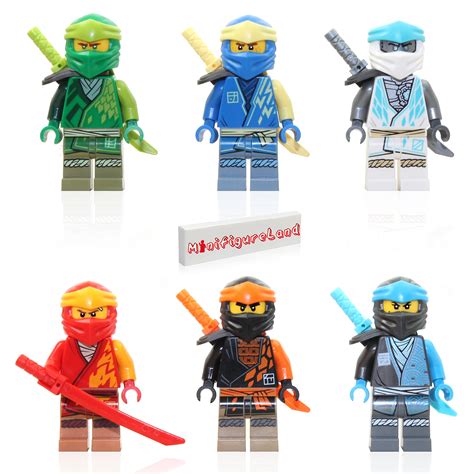 Buy LEGO Ninjago Legacy Minifigure Combo Pack - Lloyd, Jay, Kai, Cole ...