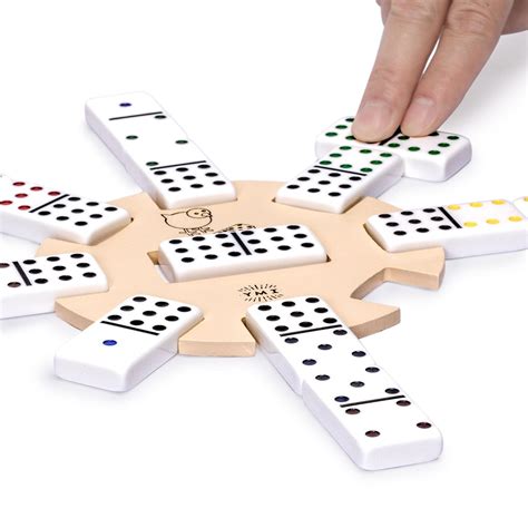 Chicken Foot Complete Game Set with Double 9 Dominoes, Wooden Case, Hu – Yellow Mountain Imports