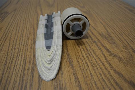 Cross Section of a Spiral Wound RO Membrane Module. | Download ...