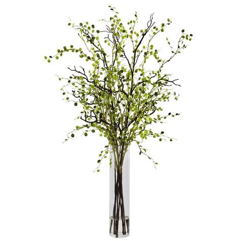 Night Willow Arrangement | Artificial plants, Artificial floral arrangements, Natural home decor