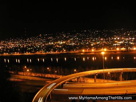 Charleston at night | My Home Among The Hills