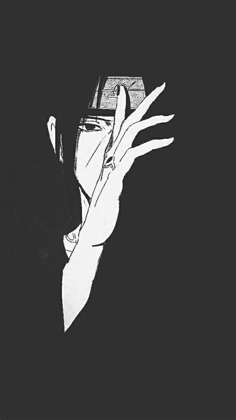 Aesthetic Itachi Wallpaper Black And White - img-titmouse