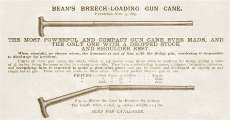 Cane Guns; Victorian concealed firearms of gentlemen & cads | Kate ...