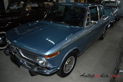 BMW Neue Klasse 1962-1977 (1972 2002 sedan 2d), left front view ...