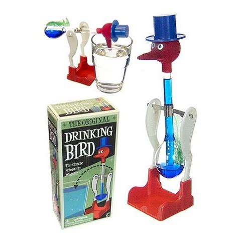 Original Drinking Bird Scientific Toy | Drinking bird, Vintage toys ...