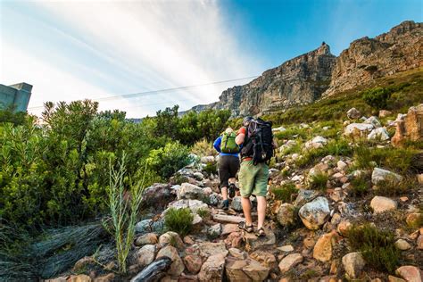 South Africa - Cape Town - Hike mighty Table Mountain - Alfred&