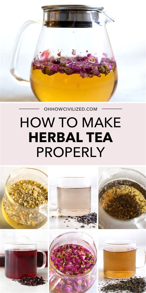 15 herbal tea drinks and how to make them properly – Artofit