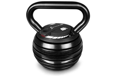 Adjustable Kettlebell, 10-lb to 40-lb - GYM READY EQUIPMENT