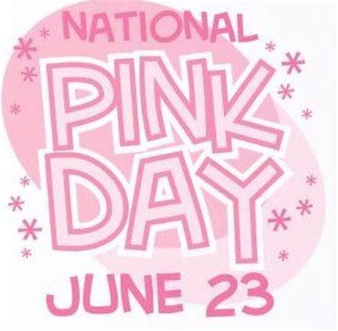 National Pink Day - Courageous Christian Father | Pink day, National ...