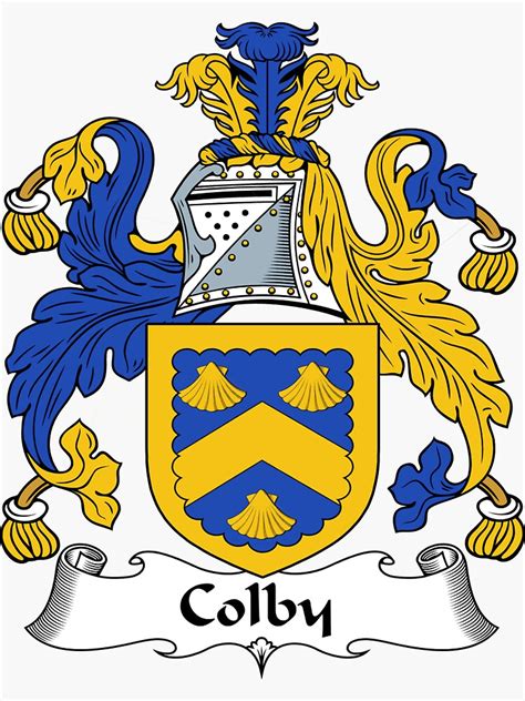 "Colby " Sticker by HaroldHeraldry | Redbubble