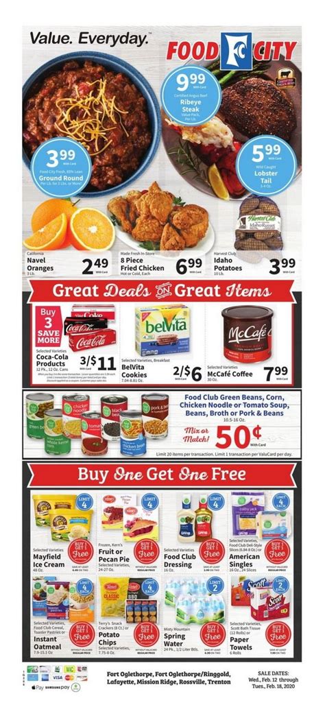 Food City Weekly Ad Feb 12 – Feb 18, 2020