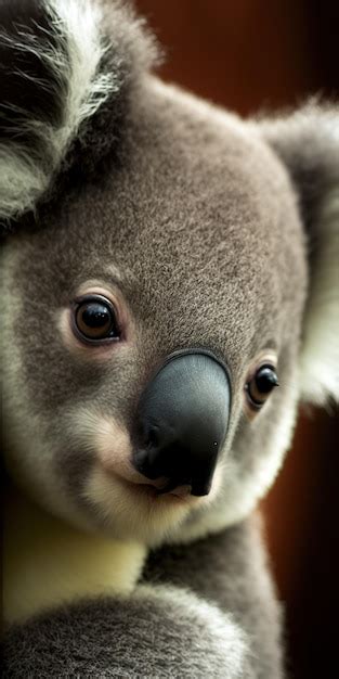 Premium AI Image | A closeup of a lovely koala