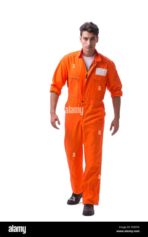 Prison uniform orange hi-res stock photography and images - Alamy