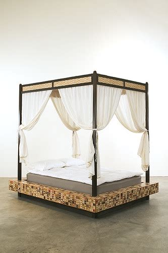 Brian Reid "Hourglass" Bed | Queen size bed created for the … | Flickr