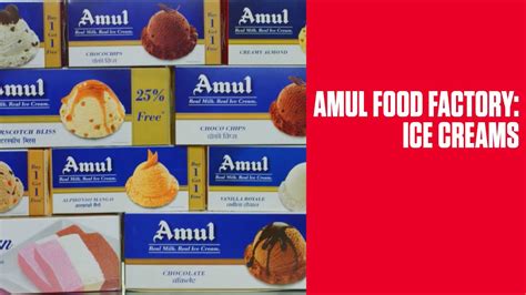 Amul Ice Cream Flavors List