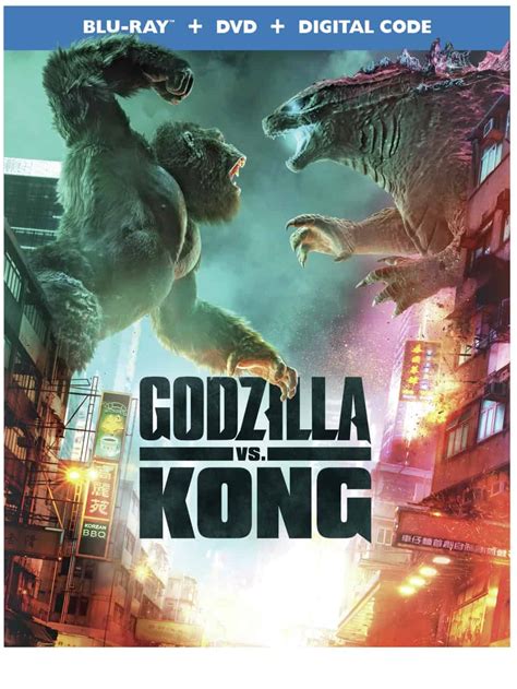 GODZILLA VS. KONG 4K, Blu-ray And DVD Release Details | Seat42F