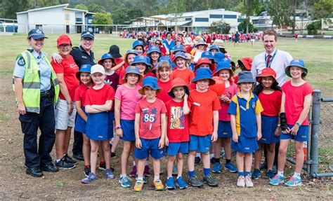 Ferny Grove State School and officers participate in Walk for Daniel - Brisbane West