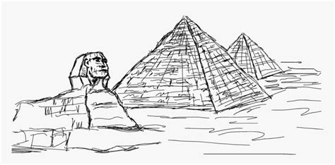 Great Sphinx Of Giza Drawing