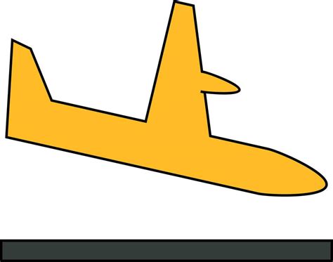 Isolated landing airplane in flat style. 24283985 Vector Art at Vecteezy