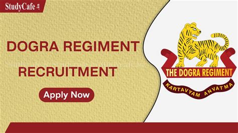 Dogra Regiment Recruitment 2022: Check Posts, Qualifications, Remunerations and How to Apply Here