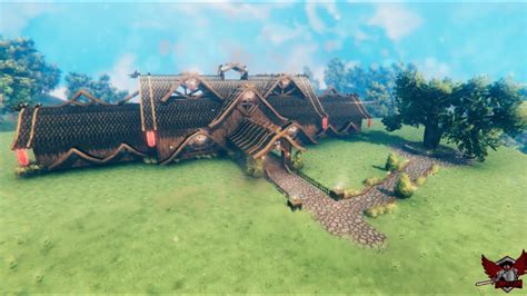 Valheim Longhouse Tutorial - YouTube