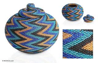 Jeri’s Organizing & Decluttering News: Two Beautiful Blue Baskets