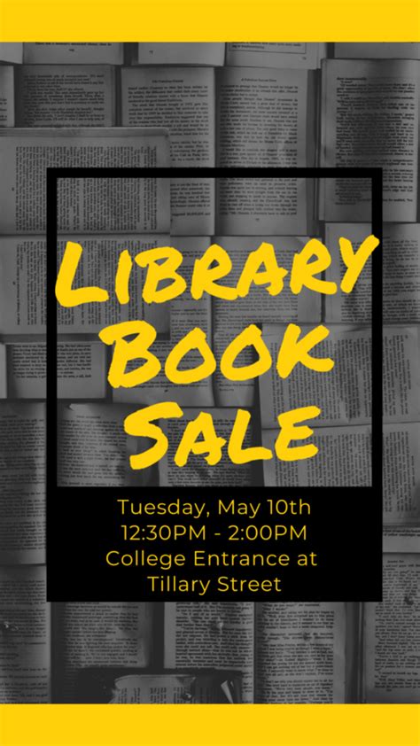 Library Book Sale, Tuesday May 10 at 12:30PM – LibraryBuzz