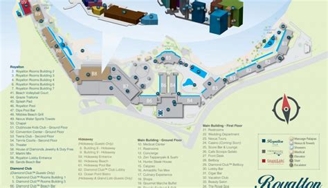 Royalton Negril Resort Map