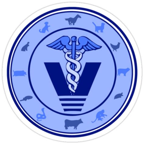 "veterinary logo 3" Stickers by SofiaYoushi | Redbubble