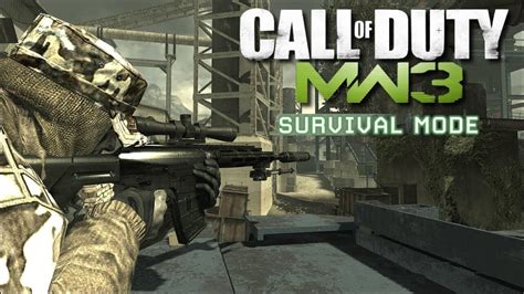 COD - MW3 - Survival Mode. PS3 - YouTube