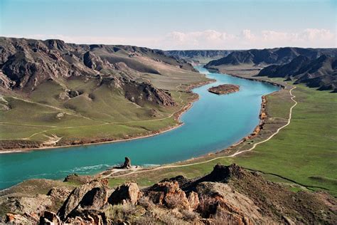 Lake Balkhash, Kazakhstan