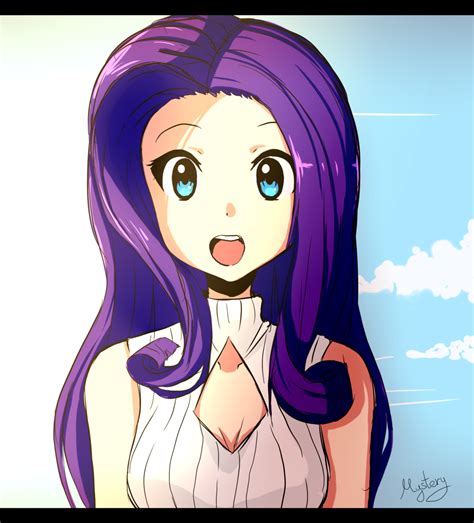 Human Rarity | My little pony rarity, My little pony anime, My little pony wallpaper