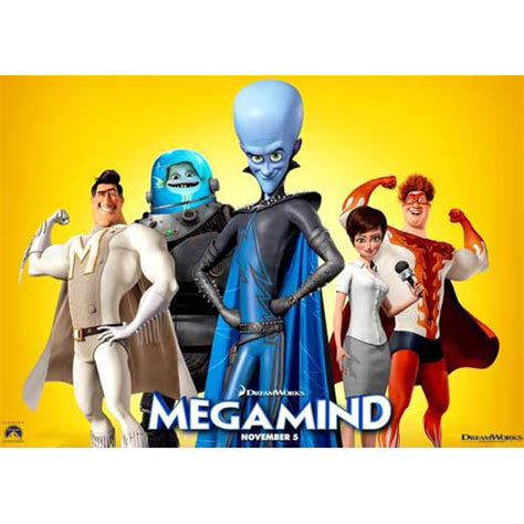 Megamind - movie POSTER (Style Q) (11" x 17") (2010) - Walmart.com ...