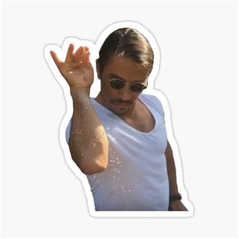 Salt Bae meme stickers sprinkle meme sprinkle salt guy | Etsy