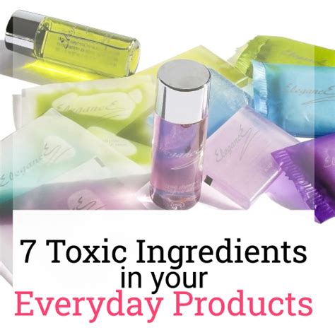 7 Toxic Ingredients in your products - A Fit Mom's Life