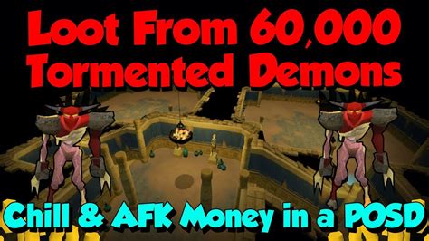 Loot from 60,000 Tormented Demons & Guide! [Runescape 3] 500 Hours ...