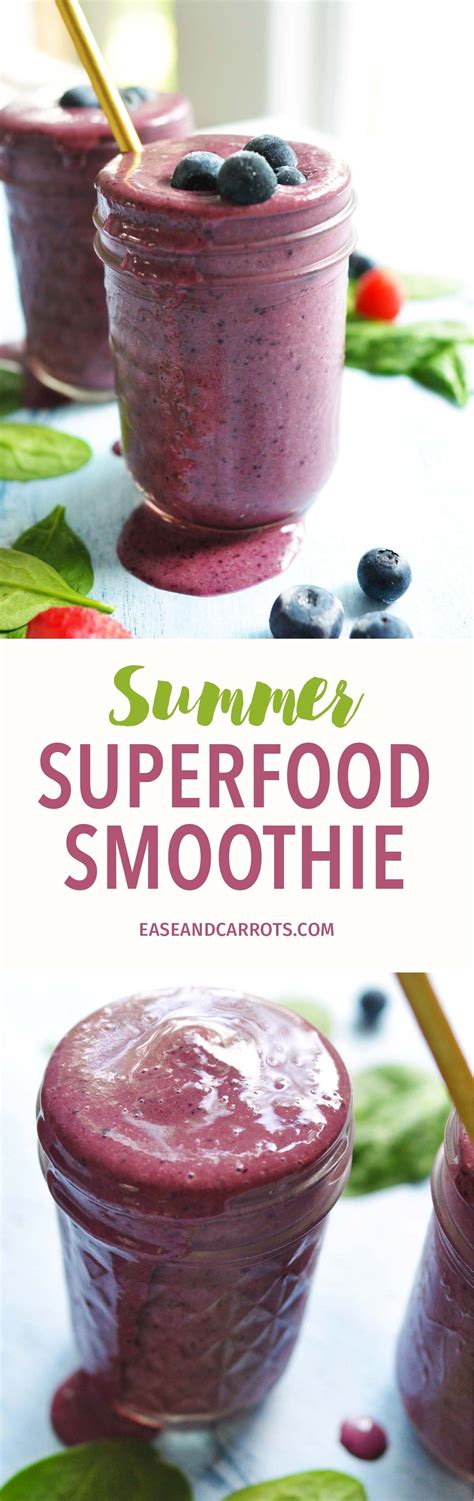 Summer Superfood Smoothie | Recipe | Superfood smoothie, Smoothies ...